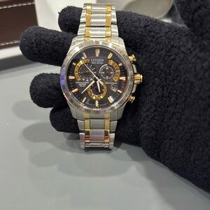 Citizen Eco-Drive PCAT radio controlled AT4004-52E Wrist Watch for Men